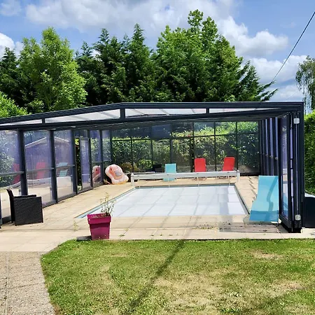 Holiday home Maison Normande Avec Piscine Chauffee Privee *