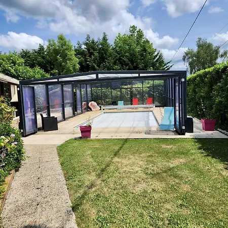 Maison Normande Avec Piscine Chauffee Privee